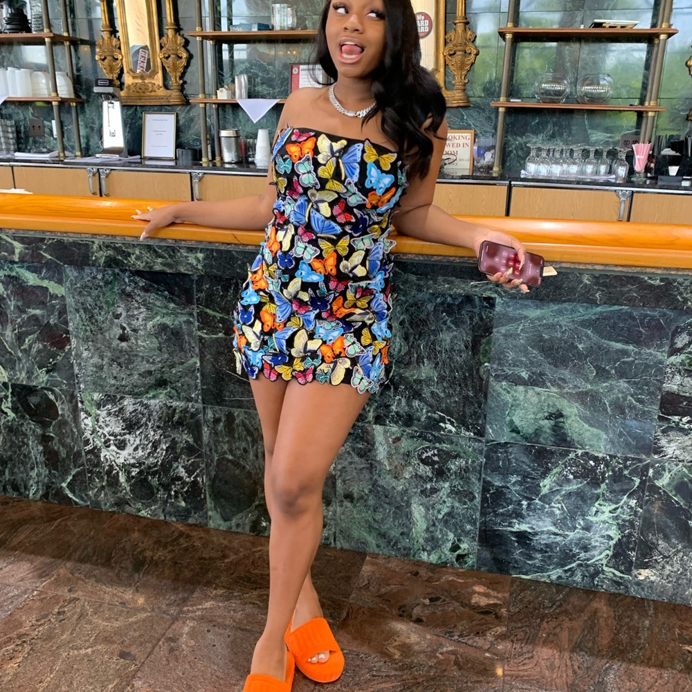 very cute butterfly dress